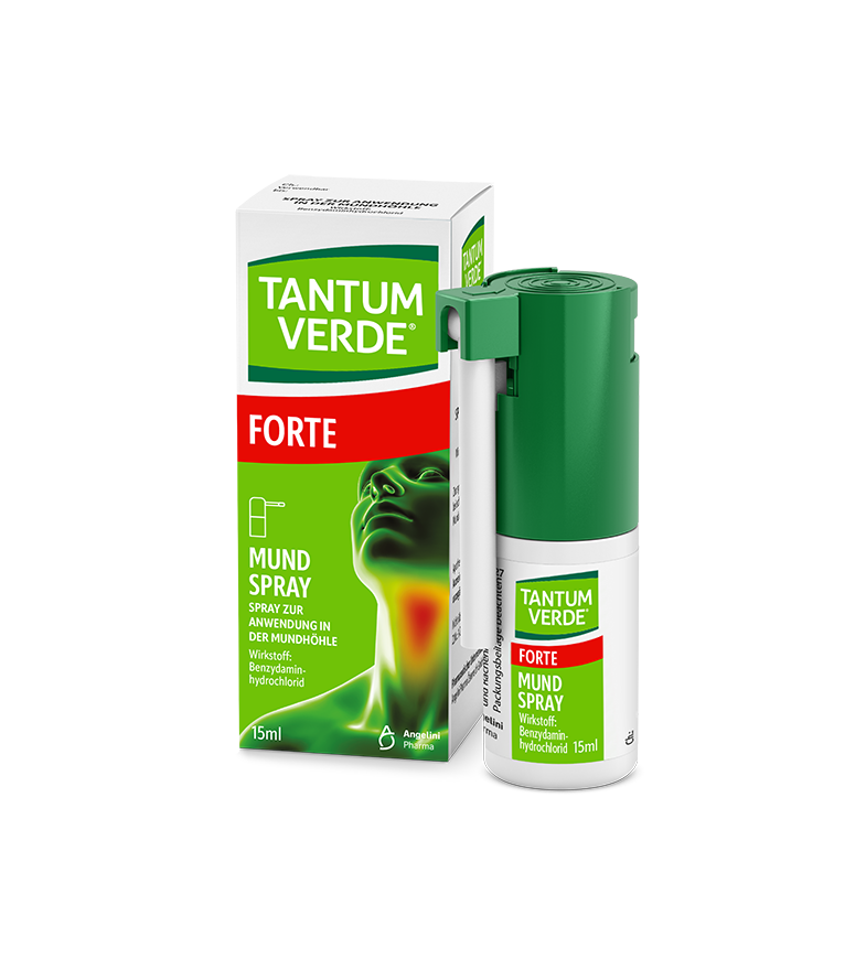 Tantum Verde 15Ml Spray Forte Folding Box And Primary Pack